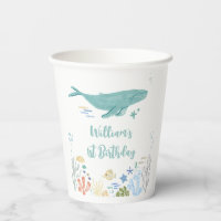 Whale Under The Sea 1st Birthday