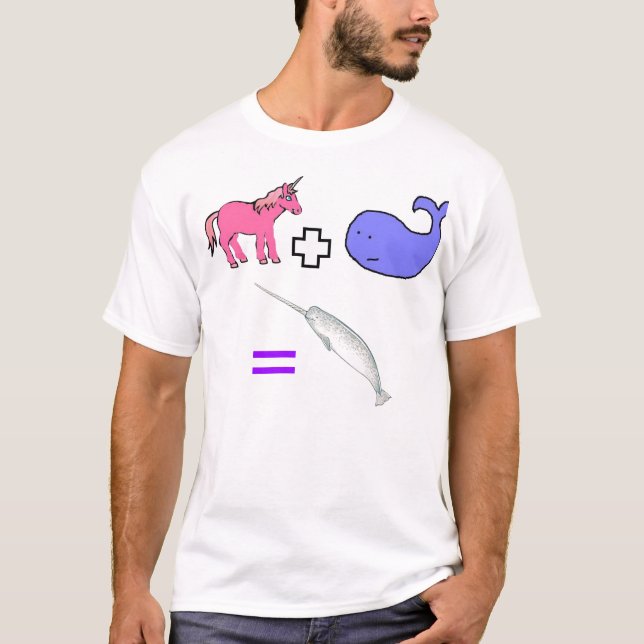 Whale + Unicorn T-Shirt (Front)