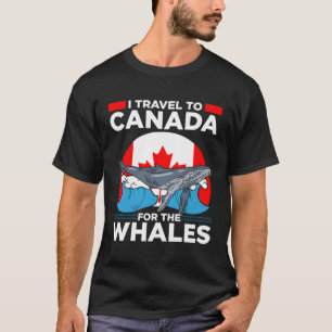 Whale Watching For Nature Enthusiast Wildlife Tour T-Shirt
