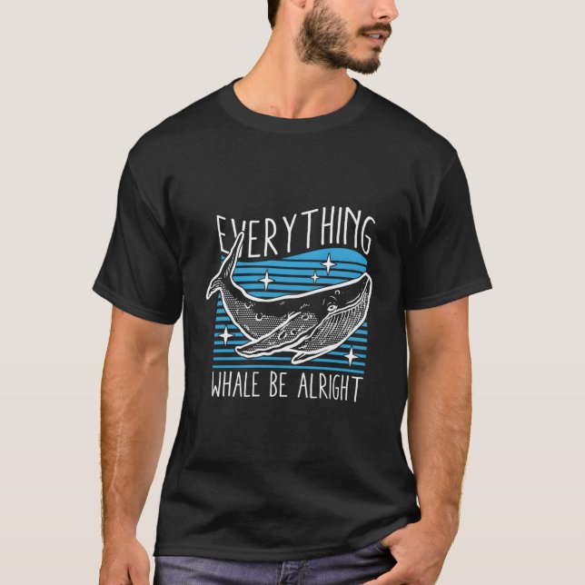 Whale Watching For Nature Enthusiast Wildlife Tour T-Shirt (Front)