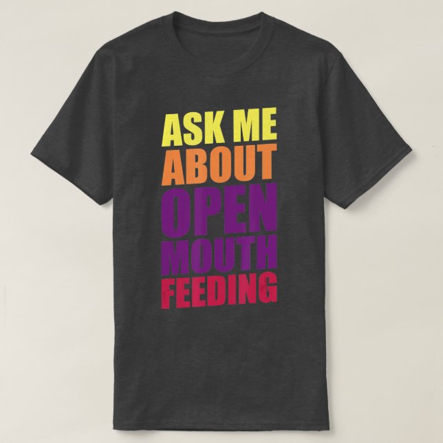 Whale Watching Open Mouth Feeding   1  T-Shirt (Design Front)