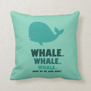 Whale, Whale, Whale... Cushion