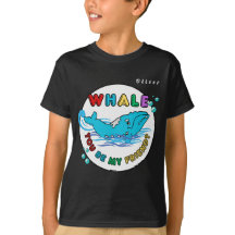 Whale You Be My Friend Blue Bubble Humpback Whale