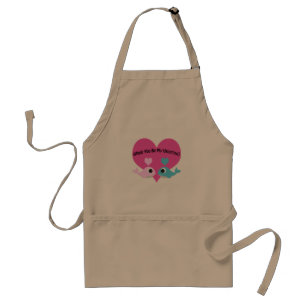 Whale You Be My Valentine? Standard Apron