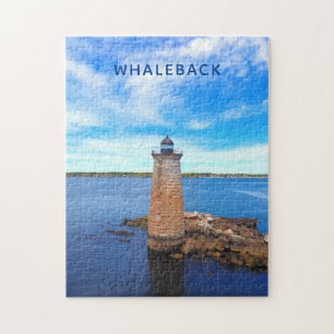 Whaleback Lighthouse Jigsaw Puzzle