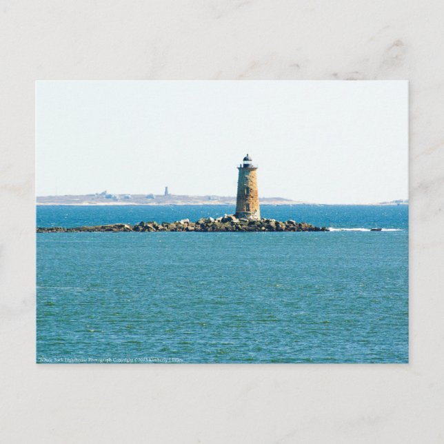 Whaleback Lighthouse Postcard (Front)