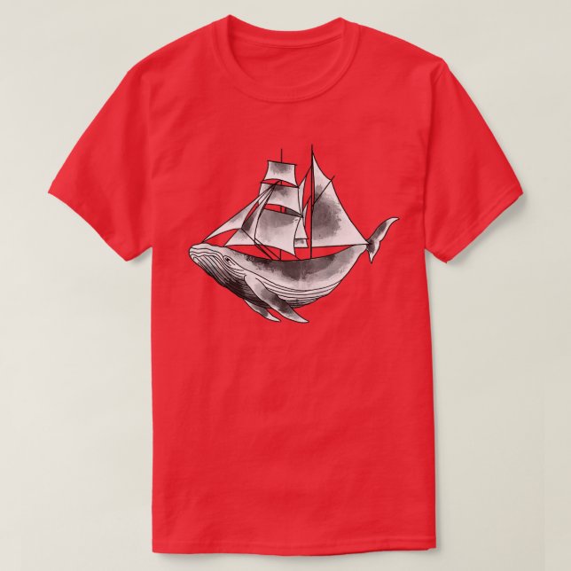 Whaleboat T-Shirt (Design Front)