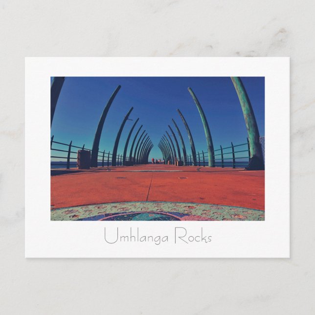 Whalebone Pier Umhlanga Durban SA Postcard (Front)