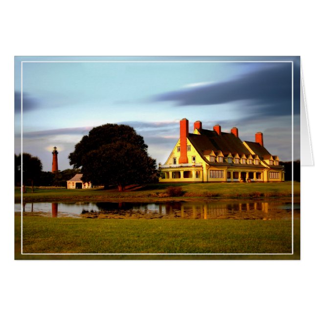 Whalehead Club And  Light (Front Horizontal)