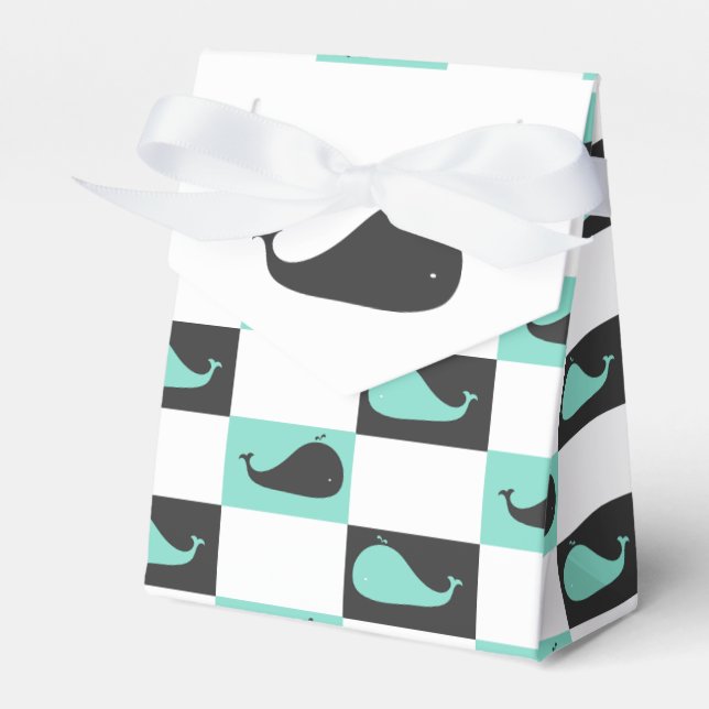 Whales Favour Box (Front Side)
