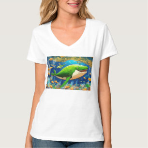 Whales Go Froggy: SPEPE Rally Leaves No Pond Untur T-Shirt