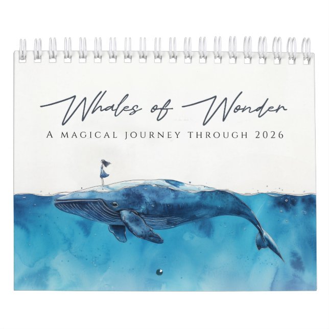 Whales of Wonder Calendar (Cover)