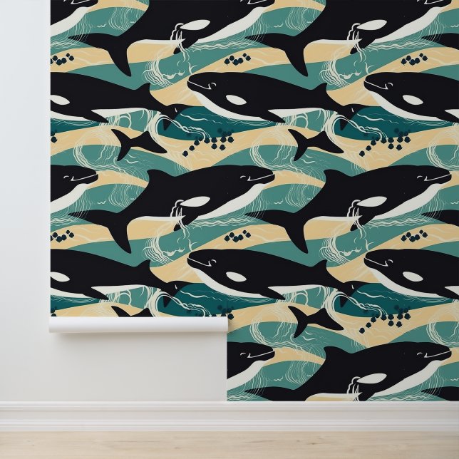 Whales Pattern Wallpaper (Application)