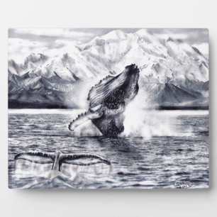 Whales Plaque