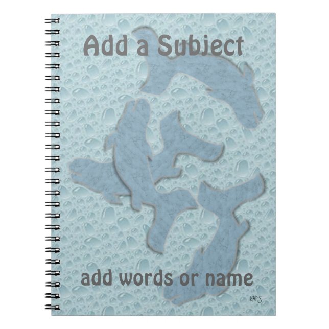 Whales Subject Notebook (Front)