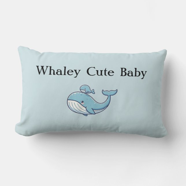 Whaley Cute Baby  Lumbar Cushion (Front)