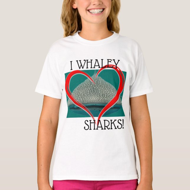 Whaley Shark Love T-Shirt (Front)