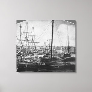 Whaling Port, New Bedford Canvas Print