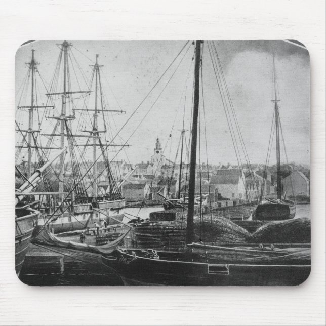 Whaling Port, New Bedford Mouse Mat (Front)
