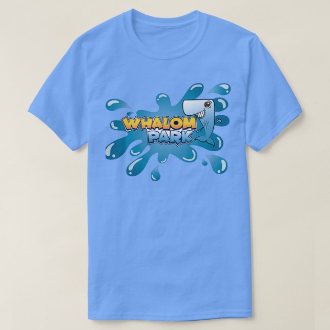 Whalom Park Fun Whale T-Shirt (Design Front)