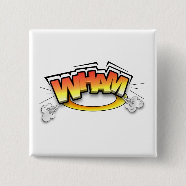 Wham 15 Cm Square Badge (Front)