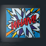 WHAM Cool  Comic Book Pop Art Typography Tapestry<br><div class="desc">A fun,  cool and trendy retro comic book pop art design that puts the wham,  zap,  pow into any superhero's day. Designed by Thisisnotme©</div>