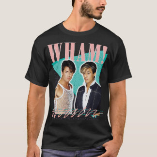 Wham Faded Vintage Aesthetic Original Design T-Shirt
