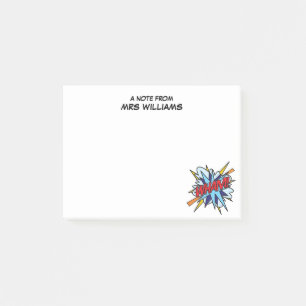 WHAM Personalised Fun Modern Simple Post-it Notes