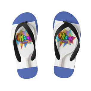 Wham! Personalised Kids Flip Flops
