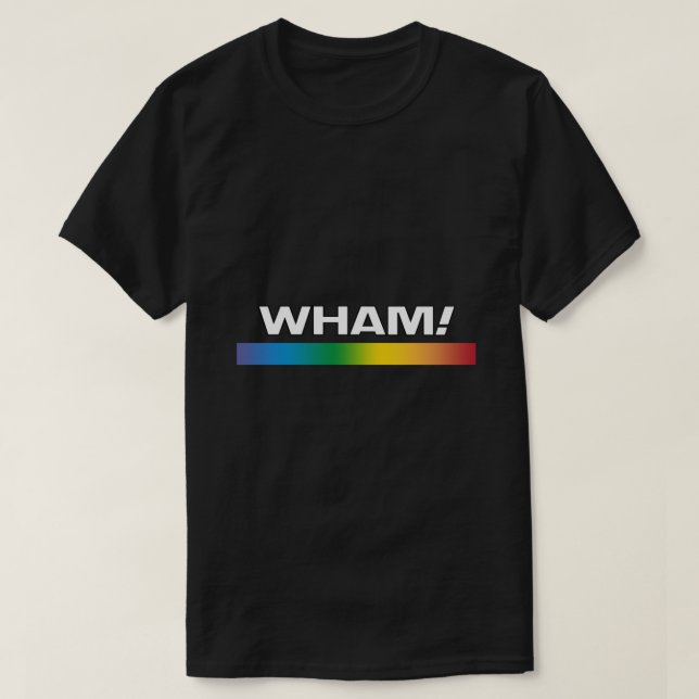 Wham! The Final (Rainbow logo) Essential T-Shirt (Design Front)