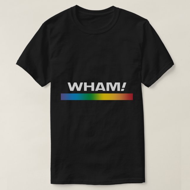 Wham! The Final (Rainbow logo) Essential T-Shirt (Design Front)
