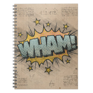 WHAM! Vintage Comic Book Steampunk Pop Art