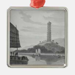 Whampoa Pagoda, 1810 Metal Tree Decoration