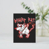 Wharf Rat Cartoon Mascot Postcard (Standing Front)