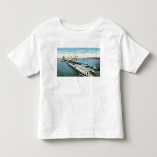 Wharf View at the New Harbour Toddler T-Shirt