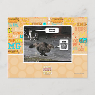 whassup, George? Postcard