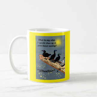 "WhasSUP" with ducks on the SUP board Coffee Mug