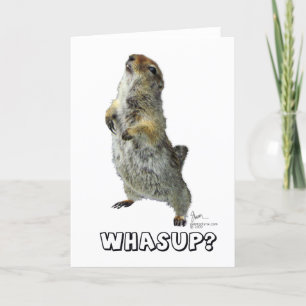 Whasup Greeting Card