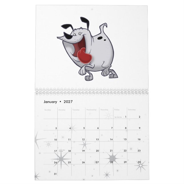 "What a Character" 2008 Wall Calendar (Jan 2027)