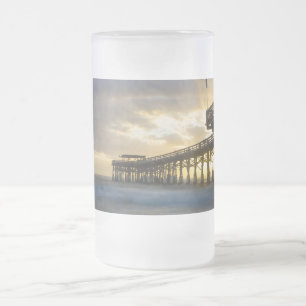 What A Cocoa Beach Morning Frosted Glass Beer Mug