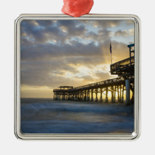 What A Cocoa Beach Morning Metal Tree Decoration