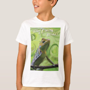 What a Crazy World - A special Lizard T-Shirt