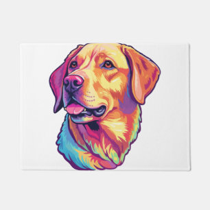 What a cute Labrador Retriever! Doormat