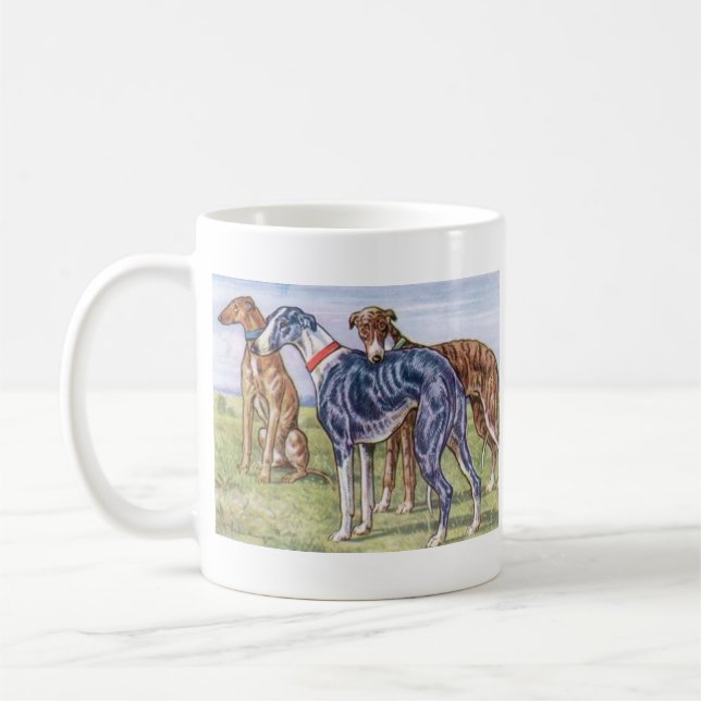 What a difference a Greyhound makes- mug (Left)