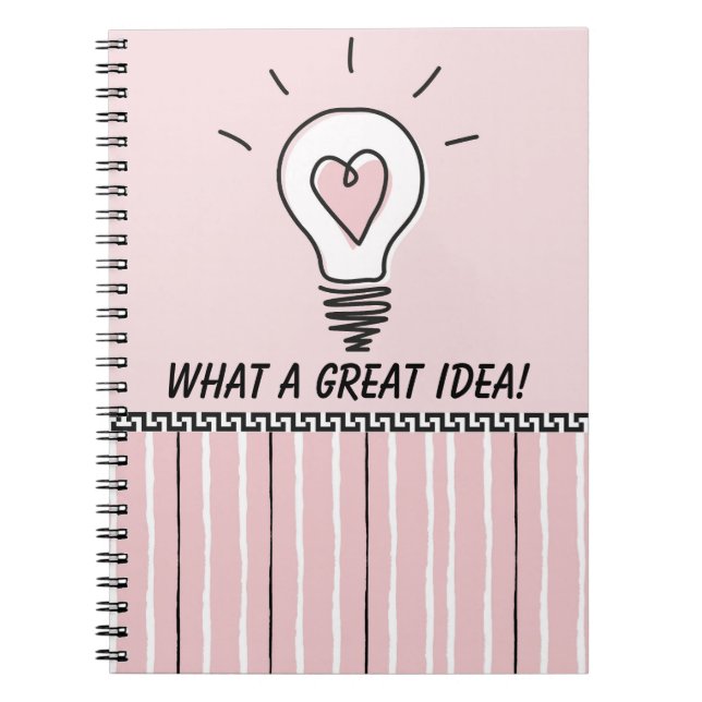 What A Great Idea! - Notebook  (Front)