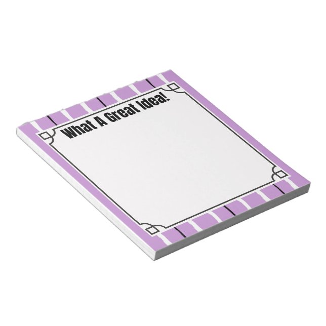 What a Great Idea! Notepad (Angled)