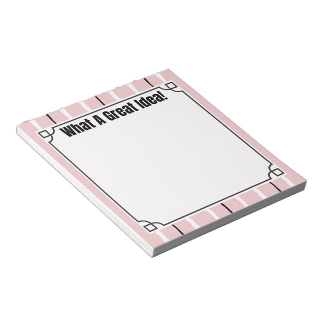 What A Great Idea! - Notes (Angled)