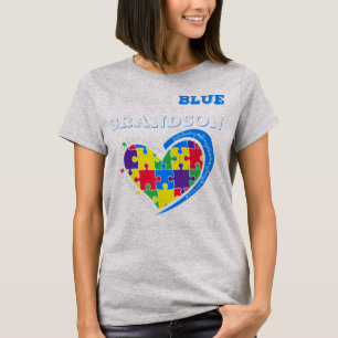 What a great present for a matching autism awarene T-Shirt