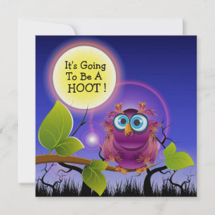 What a Hoot Invitation - SRF