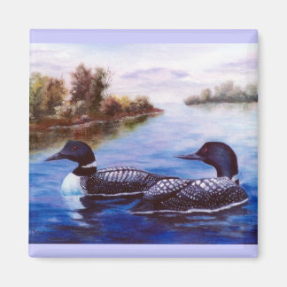 What A Pair Loon Magnet